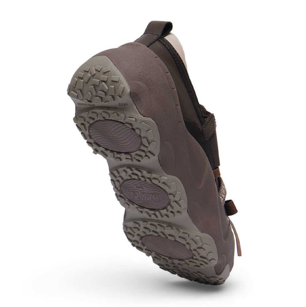 PUFFIN RIBBON BANDING SNEAKERS-BROWN
