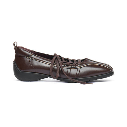 BLISS LACEUP SNEAKERS V2-BROWN