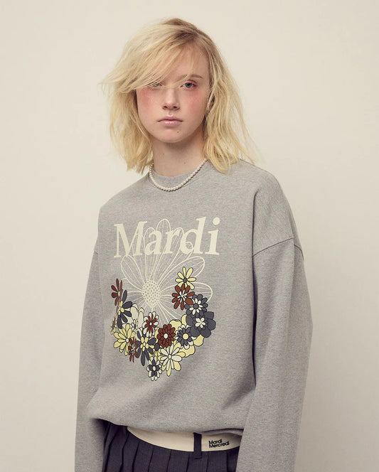 SWEATSHIRT FLOWERMARDI JARDIN
