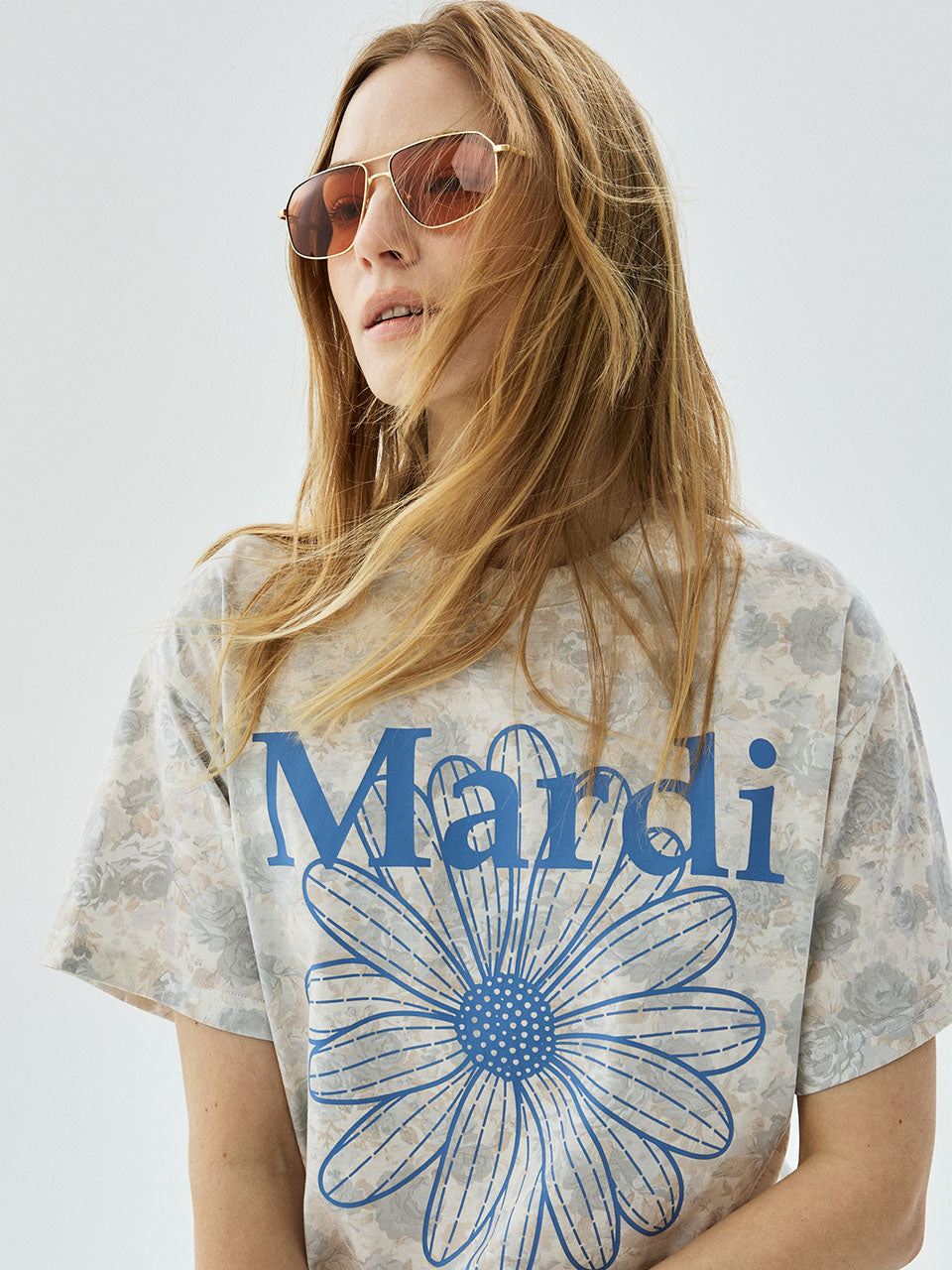 TSHIRT FLEUR FLOWERMARDI