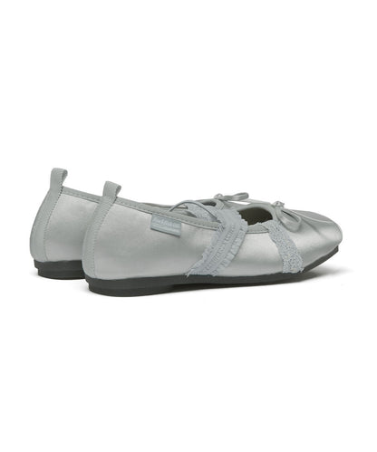 BANDING BALLET FLATS-GREY