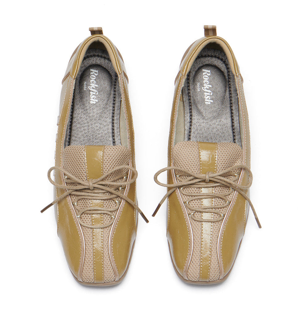 BLISS SLIP-ON SNEAKERS-MUSTARD