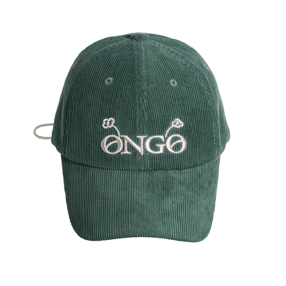 CORDUROY LOGO FLOWER CAP