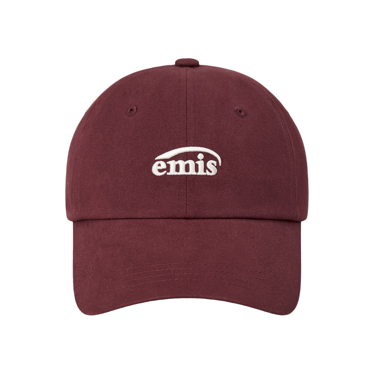 SMALL LOGO BALL CAP-BURGUNDY