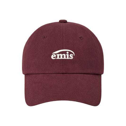 SMALL LOGO BALL CAP-BURGUNDY