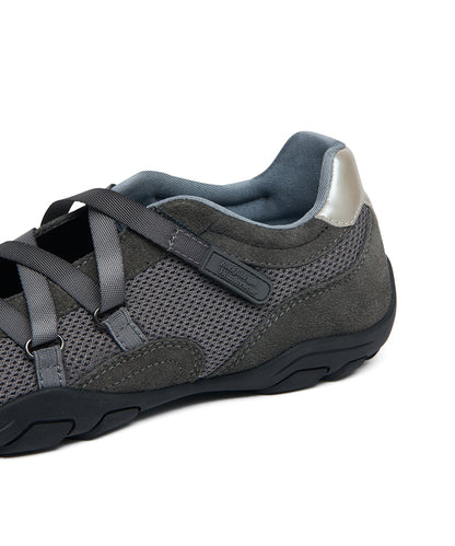 ZANE X STRAP SNEAKERS V2-CHARCOAL