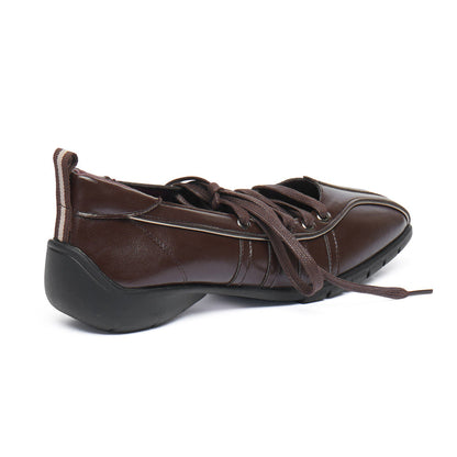 BLISS LACEUP SNEAKERS V2-BROWN