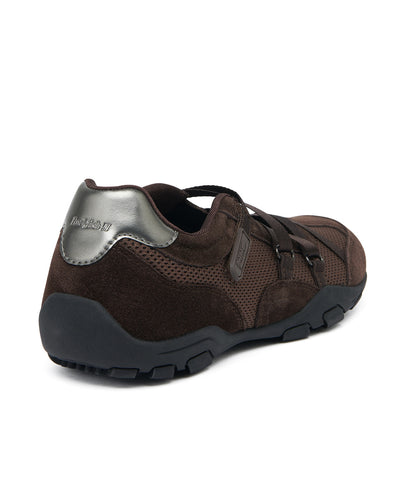 ZANE X STRAP SNEAKERS V2-CHOCO