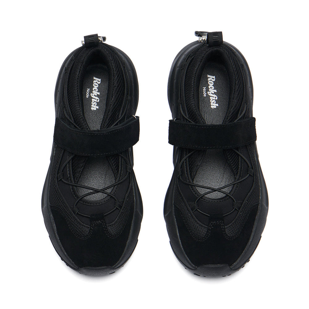 BRYN VELCRO SNEAKERS V2-BLACK