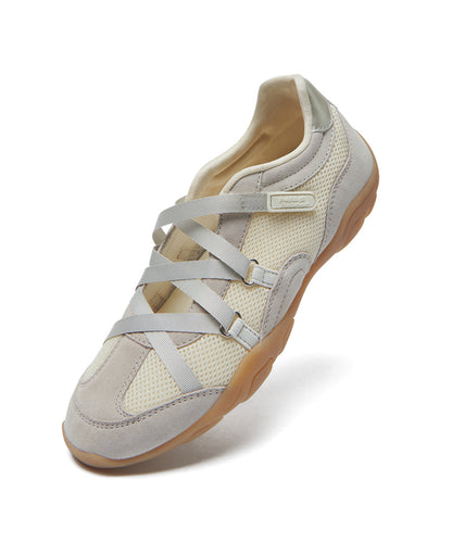 ZANE X STRAP SNEAKERS V2-CREAM