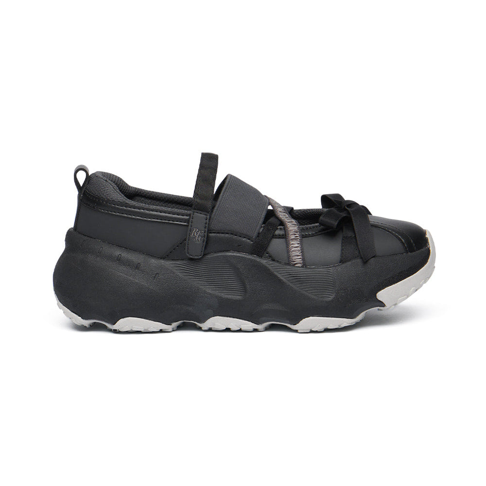 PUFFIN RIBBON BANDING SNEAKERS-BLACK