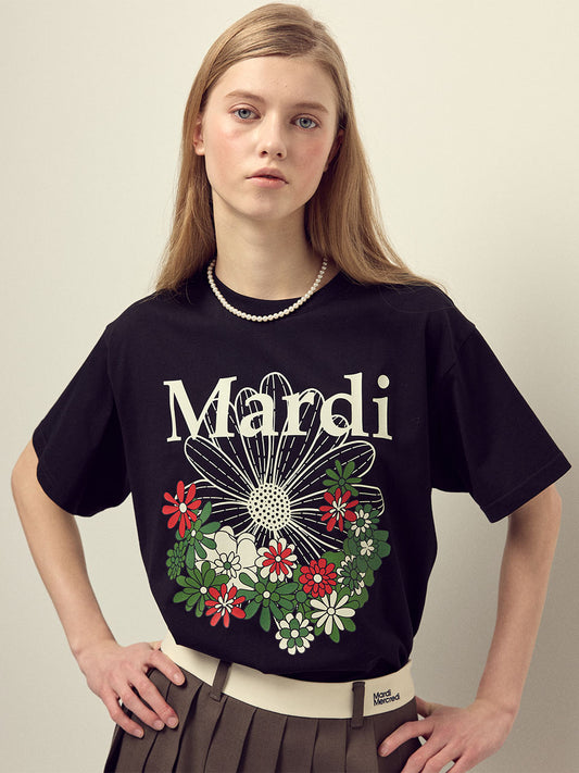 TSHIRT FLOWERMARDI JARDIN