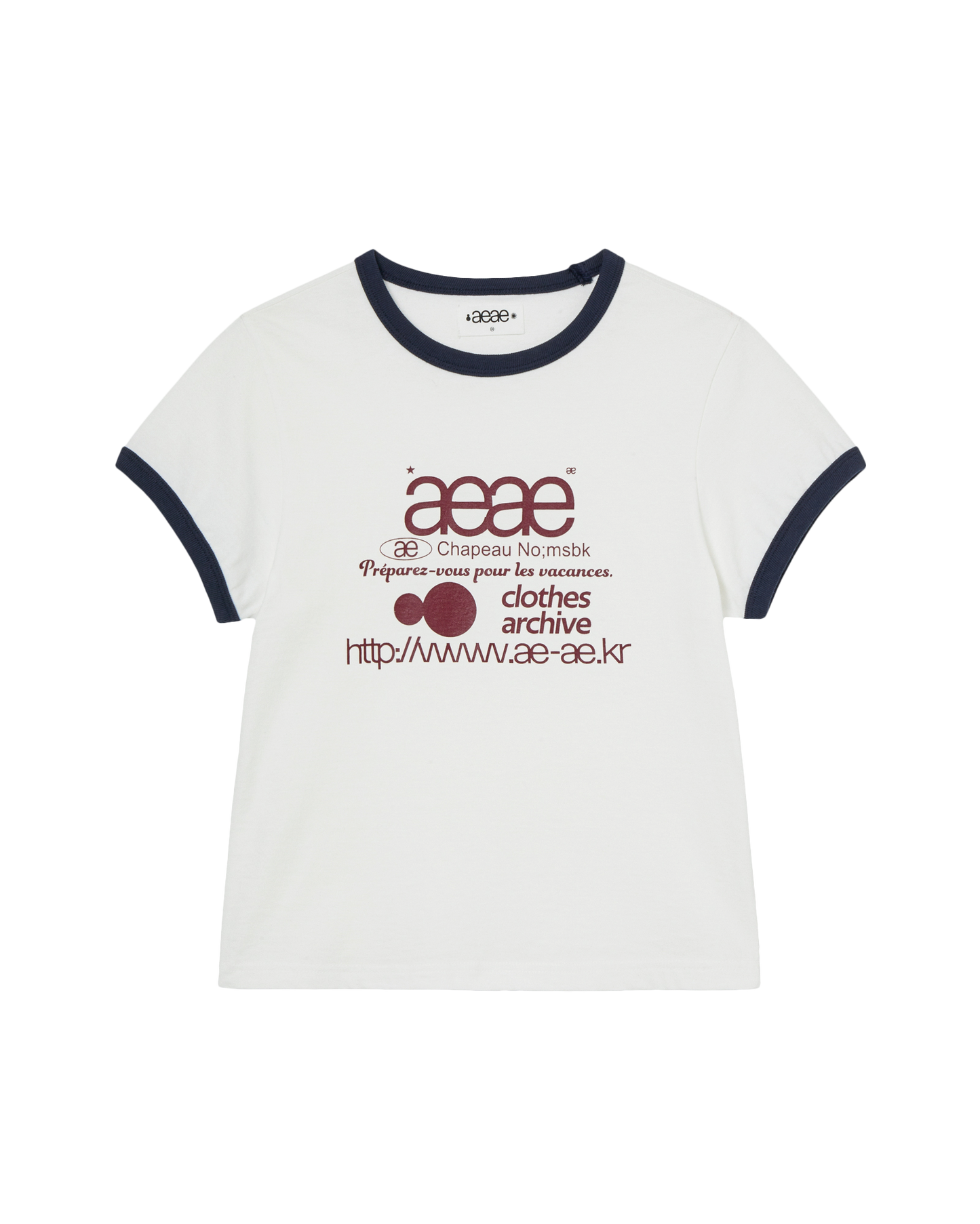 Bodyweb Ringer Tee WEB LOGO RINGER TEE – fokka