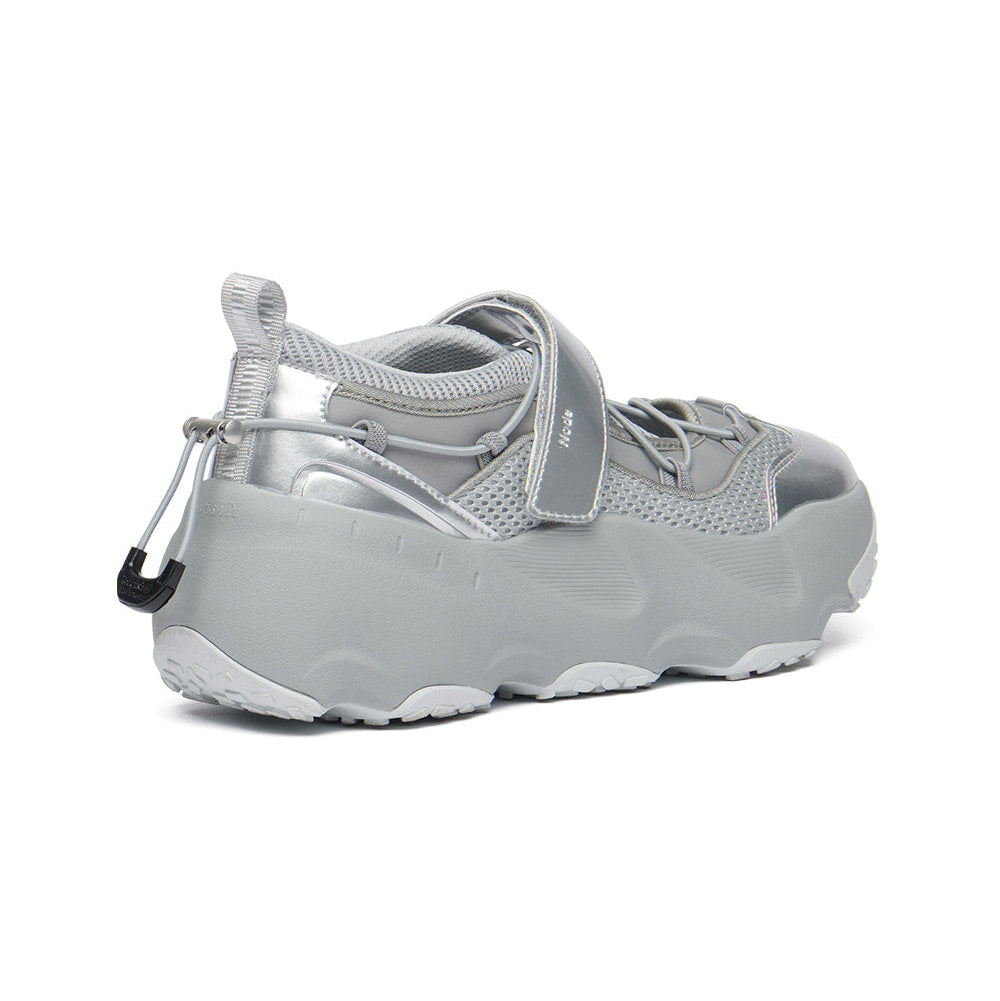 BRYN VELCRO SNEAKERS V2-SILVER