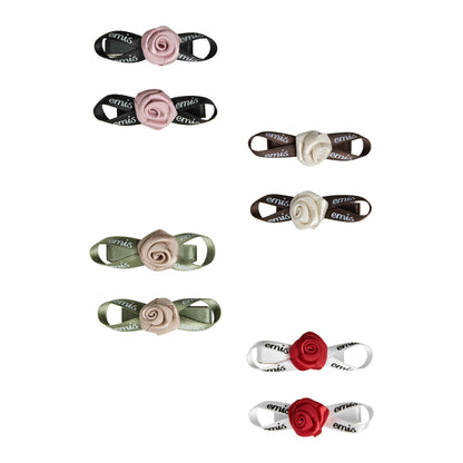 MINI CORSAGE HAIR CLIP-IVORY