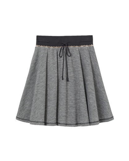 STRING LACE SKIRT
