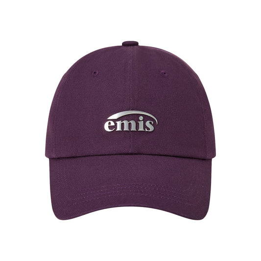 METAL LOGO BALL CAP-PURPLE