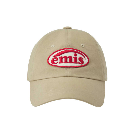 FOOT PRINT WAPPEN BALL CAP-BEIGE