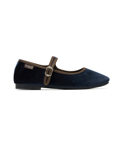 BELLA QUILTED MARYJANES-NAVY