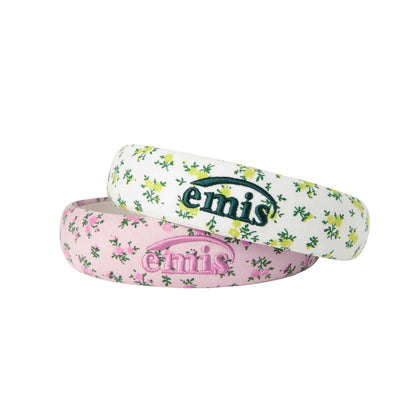 FLOWER HAIRBAND-WHITE