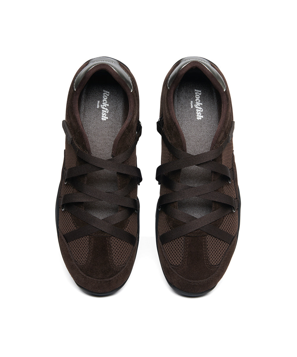 ZANE X STRAP SNEAKERS V2-CHOCO