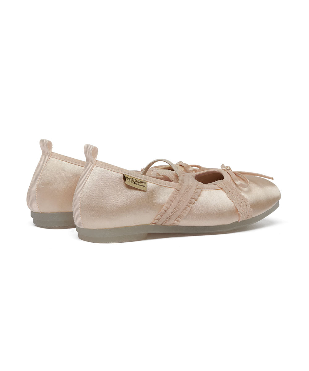 BANDING BALLET FLATS-PINK