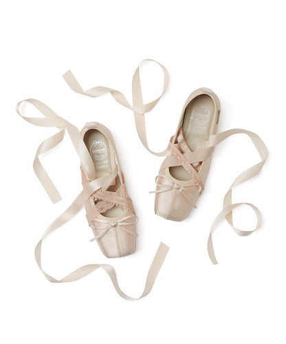 BANDING BALLET FLATS-PINK