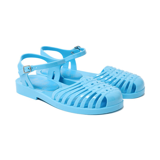 GLAIR STRAPPY SANDALS-BLUE