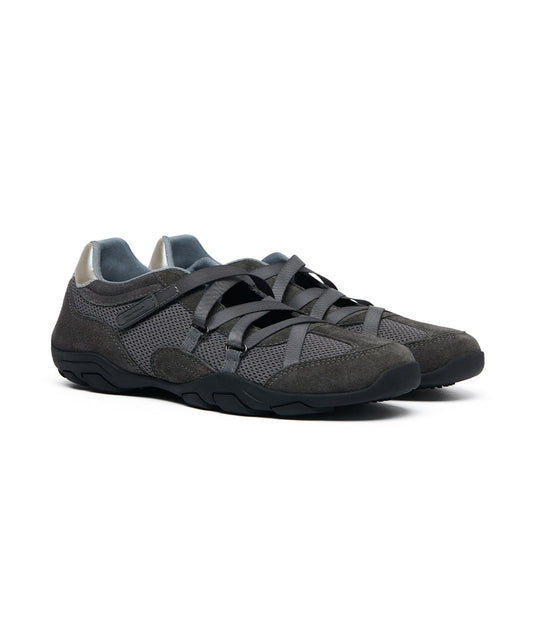 ZANE X STRAP SNEAKERS V2-CHARCOAL