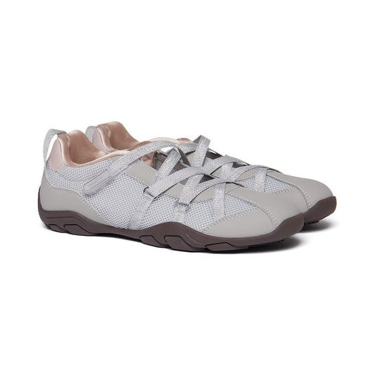 ZANE X-STRAP SNEAKERS-SILVER
