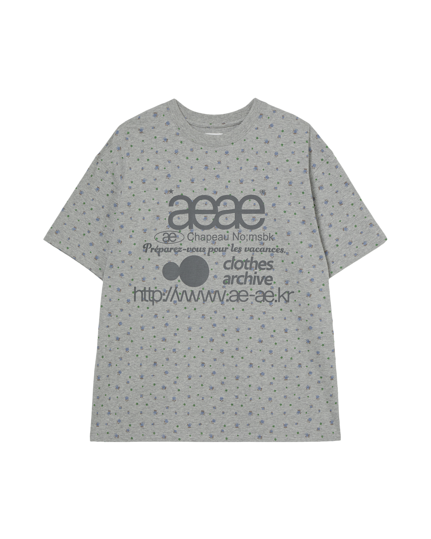 WEB LOGO FLOWER T-SHIRTS