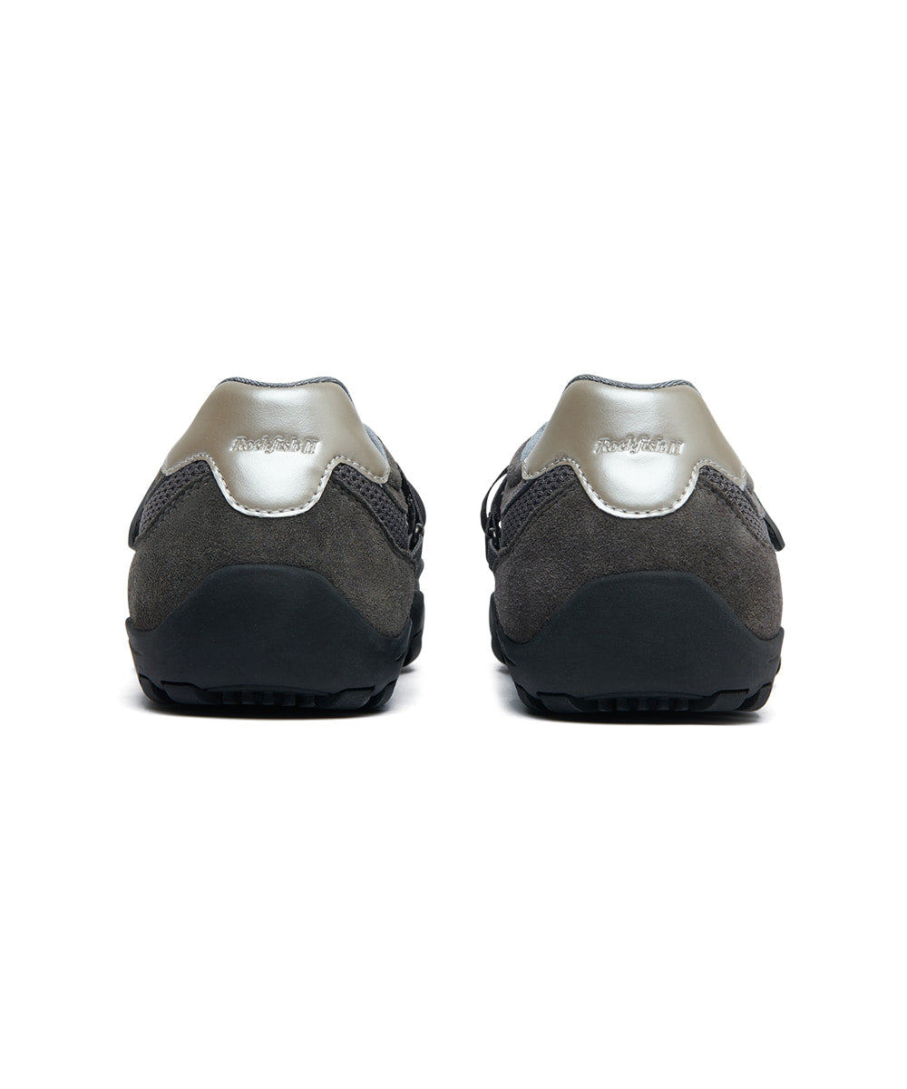 ZANE X STRAP SNEAKERS V2-CHARCOAL