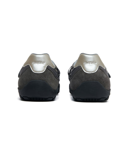 ZANE X STRAP SNEAKERS V2-CHARCOAL
