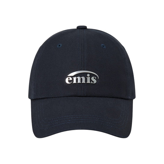 METAL LOGO BALL CAP-NAVY