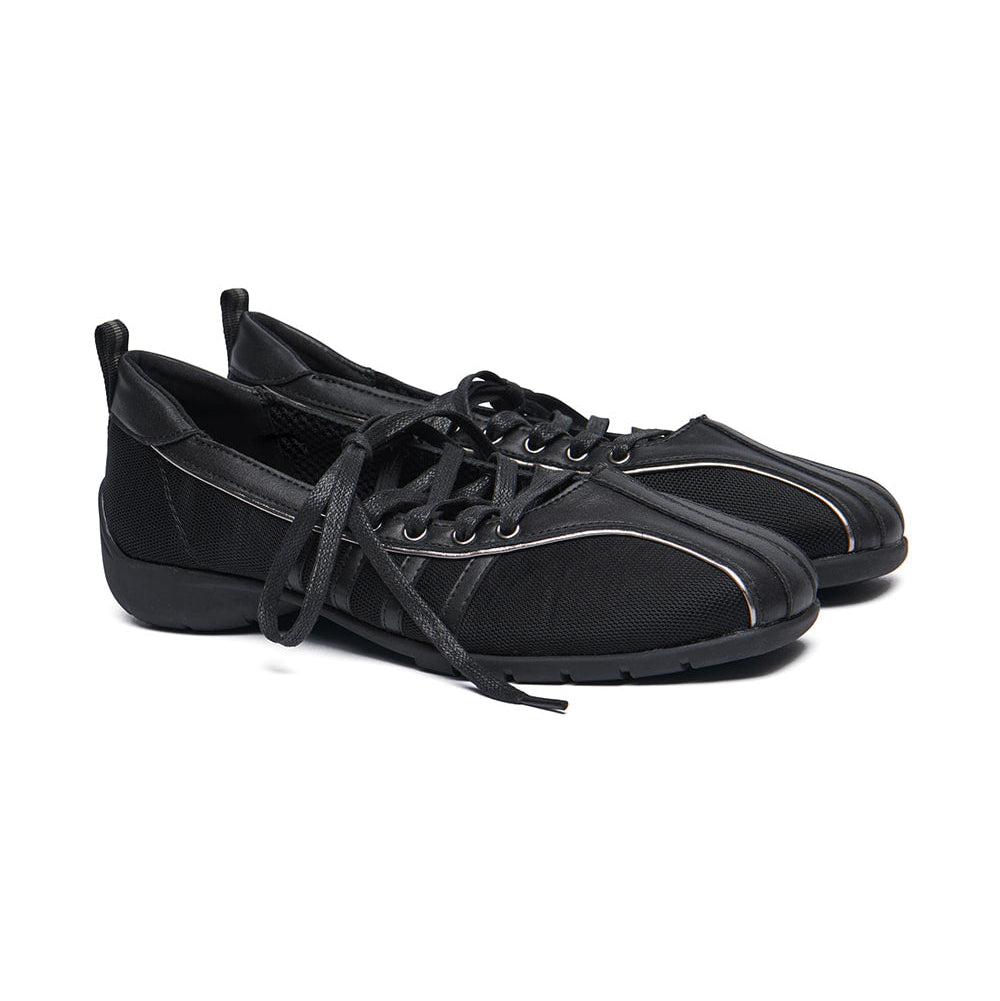 BLISS LACEUP SNEAKERS-BLACK