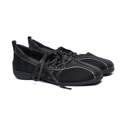 BLISS LACEUP SNEAKERS-BLACK