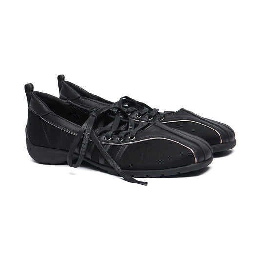 BLISS LACEUP SNEAKERS-BLACK