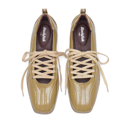 BLISS LACEUP SNEAKERS V2-MUSTARD