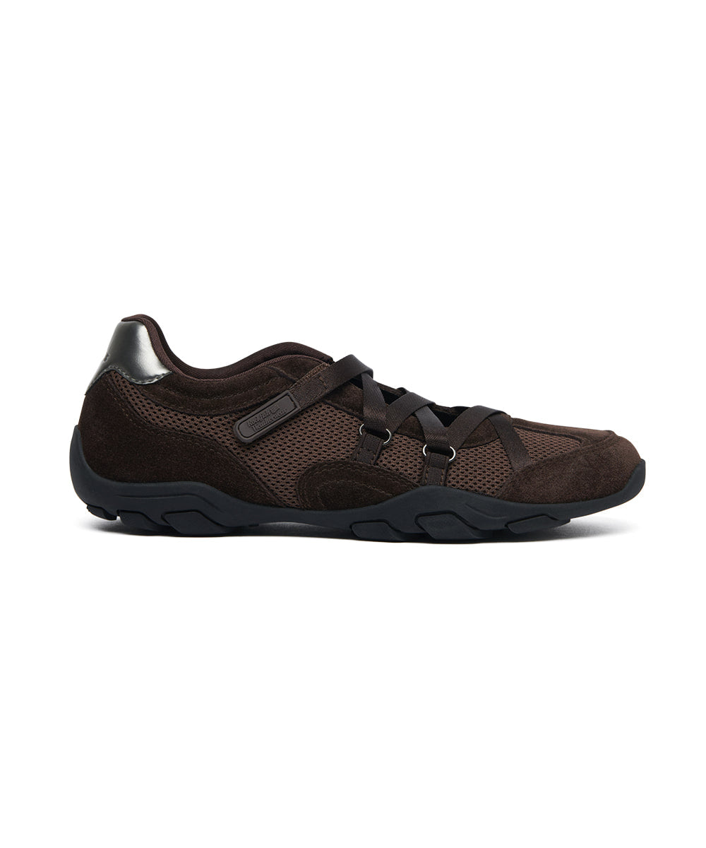 ZANE X STRAP SNEAKERS V2-CHOCO