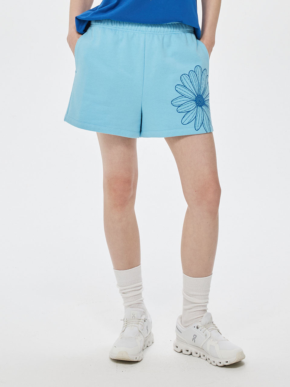 SWEAT SHORTS FLOWER