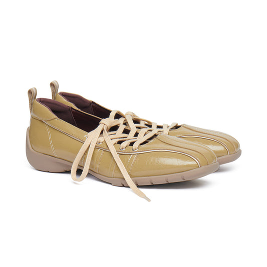 BLISS LACEUP SNEAKERS V2-MUSTARD