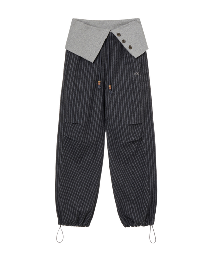 FOLDED EASY PANTS