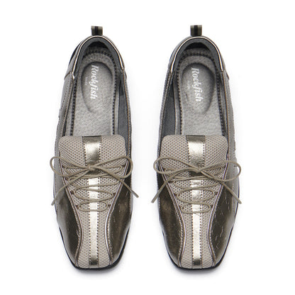 BLISS SLIP-ON SNEAKERS-DARK SILVER