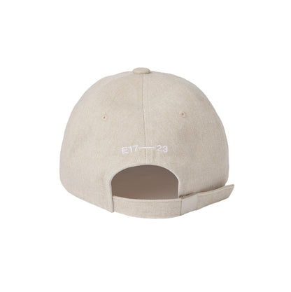 NEW LOGO PIGMENT BALL CAP-BEIGE