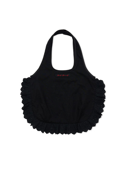 SHEER COTTON BAG FRILL