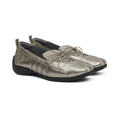 BLISS SLIP-ON SNEAKERS-DARK SILVER