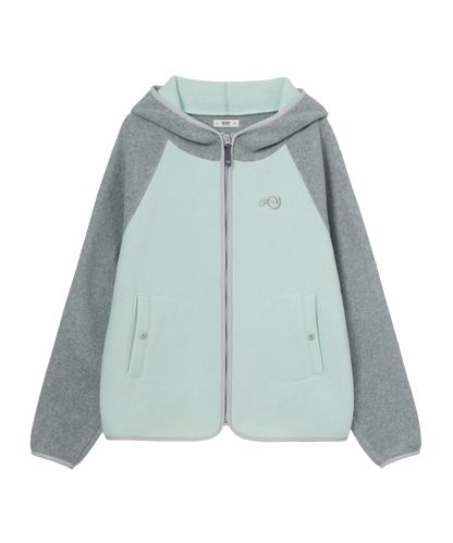 SOFT FLEECE ZIP UP HOODIE