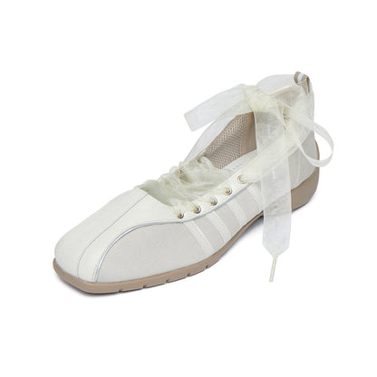 BLISS LACEUP SNEAKERS-LIGHT BEIGE