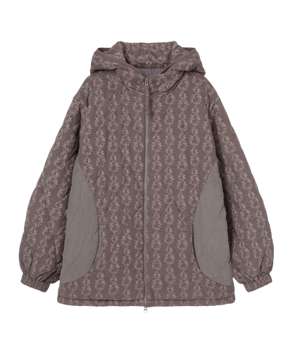 FLOWER QUILTED JACKET