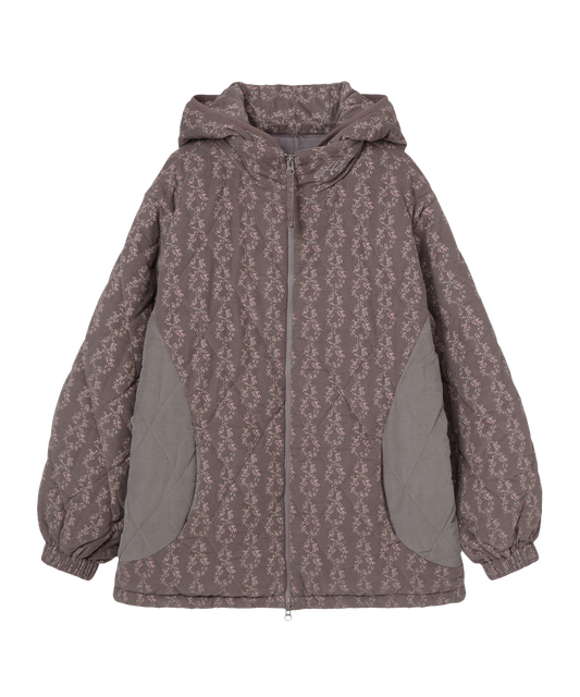 FLOWER QUILTED JACKET